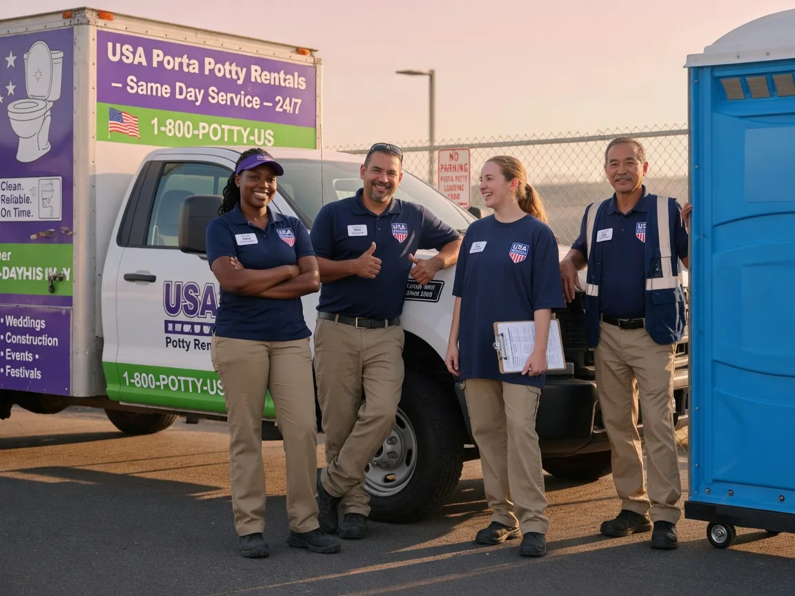 Porta Potty Rental company in Union Point, GA